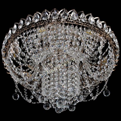 Люстра Водоворот Ольга шар в Новокузнецке Гусь Хрустальный