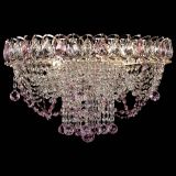 Люстра Водоворот Ольга шар розовая в Новокузнецке Люстра Водоворот Ольга шар розовая в Новокузнецке