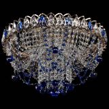 Люстра Водоворот Ольга шар синяя в Новокузнецке Люстра Водоворот Ольга шар синяя в Новокузнецке