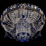 Люстра Водоворот Ольга шар синяя в Новокузнецке Люстра Водоворот Ольга шар синяя в Новокузнецке