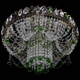 Люстра Водоворот Ольга шар зеленая в Новокузнецке