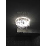 Люстра Роза Водоворот, диаметр 450 мм, цвет золото, Люстры Гусь Хрустальный Люстра Роза Водоворот, диаметр 450 мм, цвет золото, Люстры Гусь Хрустальный