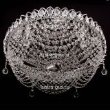 Люстра Роза Водоворот, диаметр 500 мм, цвет серебро, Люстры Гусь Хрустальный Люстра Роза Водоворот, диаметр 500 мм, цвет серебро, Люстры Гусь Хрустальный