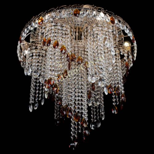 Люстра Вьюга чайная в Новокузнецке Гусь Хрустальный