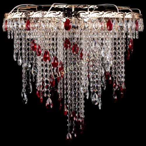 Люстра Вьюга красная в Новокузнецке Люстра Вьюга красная в Новокузнецке