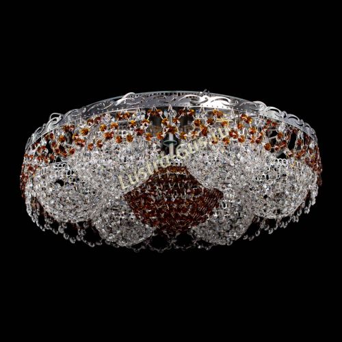 Люстра Вьюга №3 чайная в Новокузнецке Гусь Хрустальный