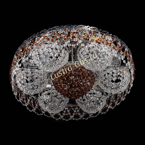 Люстра Вьюга №3 чайная в Новокузнецке Гусь Хрустальный