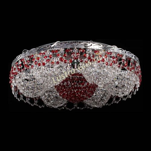 Люстра Вьюга №3 красная в Новокузнецке Люстра Вьюга №3 красная в Новокузнецке