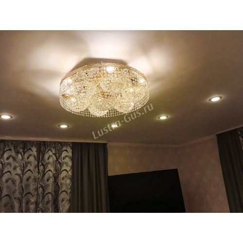 Люстра Вьюга №3 в Новокузнецке Гусь Хрустальный