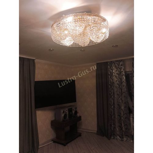 Люстра Вьюга №3 в Новокузнецке Гусь Хрустальный