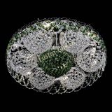 Люстра Вьюга №3 зеленая в Новокузнецке Люстра Вьюга №3 зеленая в Новокузнецке