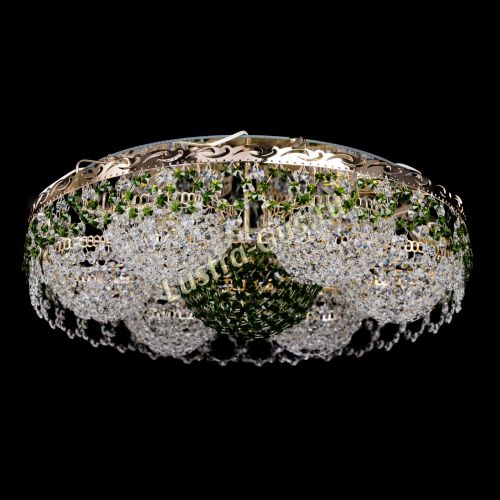 Люстра Вьюга №3 зеленая в Новокузнецке Люстра Вьюга №3 зеленая в Новокузнецке