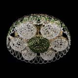 Люстра Вьюга №3 зеленая в Новокузнецке Люстра Вьюга №3 зеленая в Новокузнецке