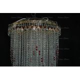 Люстра Вьюга длинная красная в Новокузнецке Люстра Вьюга длинная красная в Новокузнецке