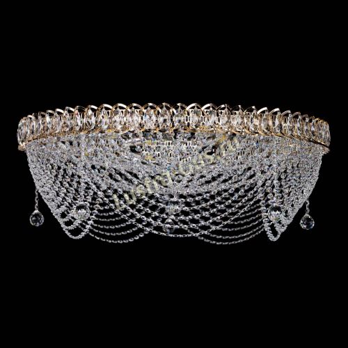 Люстра Жасмин №1 800 мм в Новокузнецке Гусь Хрустальный