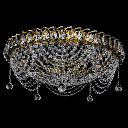 Люстра Жасмин №1 под бронзу в Новокузнецке Гусь Хрустальный