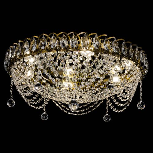 Люстра Жасмин №1 под бронзу в Новокузнецке Гусь Хрустальный