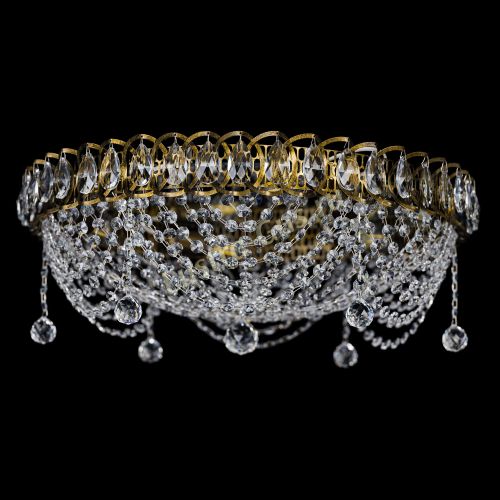 Люстра Жасмин №1 под бронзу в Новокузнецке Гусь Хрустальный