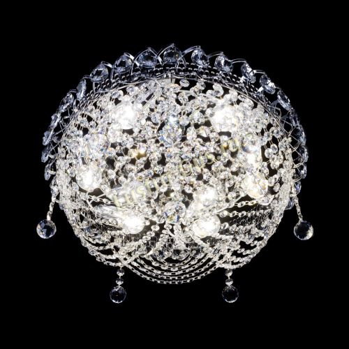 Люстра Жасмин №1 - 400 мм в Новокузнецке Гусь Хрустальный