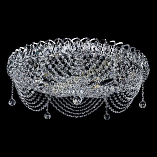 Люстра Жасмин №1 - 6 ламп в Новокузнецке Гусь Хрустальный