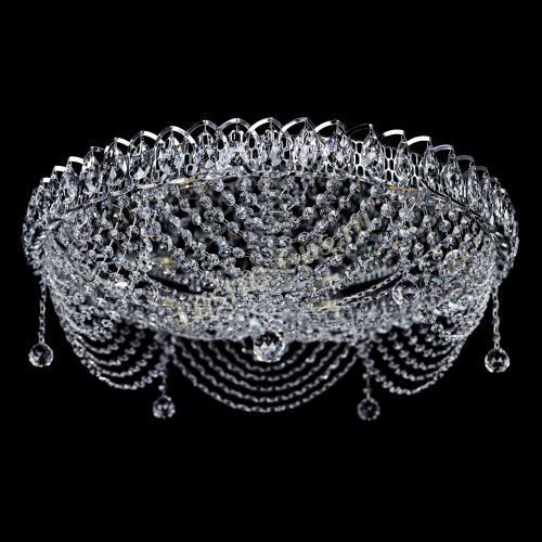 Люстра Жасмин №1 - 6 ламп в Новокузнецке Гусь Хрустальный