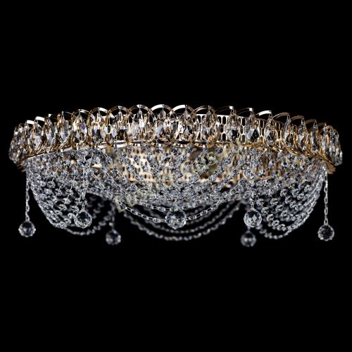 Люстра Жасмин №1 - 6 ламп в Новокузнецке Гусь Хрустальный