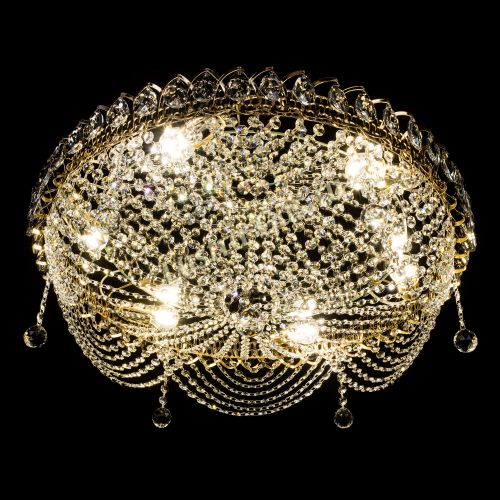 Люстра Жасмин №1 - 6 ламп в Новокузнецке Гусь Хрустальный