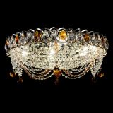 Люстра Жасмин №1 чайная, диаметр - 500 мм, Люстры Гусь Хрустальный Люстра Жасмин №1 чайная, диаметр - 500 мм, Люстры Гусь Хрустальный