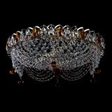 Люстра Жасмин №1 чайная, диаметр - 500 мм, Люстры Гусь Хрустальный Люстра Жасмин №1 чайная, диаметр - 500 мм, Люстры Гусь Хрустальный