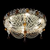 Люстра Жасмин №1 чайная, диаметр - 500 мм, Люстры Гусь Хрустальный Люстра Жасмин №1 чайная, диаметр - 500 мм, Люстры Гусь Хрустальный