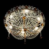 Люстра Жасмин №1 чайная, диаметр - 500 мм, Люстры Гусь Хрустальный Люстра Жасмин №1 чайная, диаметр - 500 мм, Люстры Гусь Хрустальный