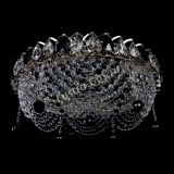 Люстра Жасмин №1 черная, диаметр - 500 мм, Люстры Гусь Хрустальный Люстра Жасмин №1 черная, диаметр - 500 мм, Люстры Гусь Хрустальный