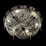 Люстра Жасмин №1 черная, диаметр - 500 мм, Люстры Гусь Хрустальный Люстра Жасмин №1 черная, диаметр - 500 мм, Люстры Гусь Хрустальный