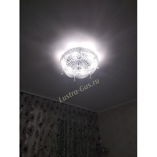 Люстра Жасмин №1 - 6 ламп в Новокузнецке Гусь Хрустальный