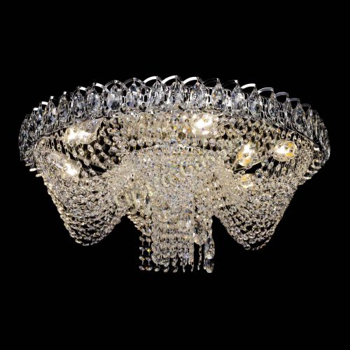 Люстра Жасмин Каскад 600 мм в Новокузнецке Гусь Хрустальный