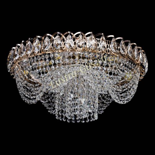 Люстра Жасмин Каскад в Новокузнецке Гусь Хрустальный