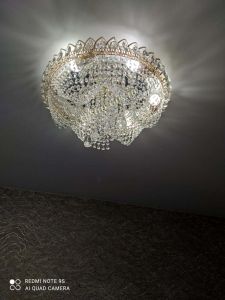 Люстра Жасмин Каскад в Новокузнецке отзыв и фото покупателя