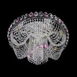 Люстра Жасмин Каскад розовый в Новокузнецке Люстра Жасмин Каскад розовый в Новокузнецке