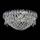 Люстра Жасмин Сетка, диаметр 400 мм, серебро, Люстры Гусь Хрустальный Люстра Жасмин Сетка, диаметр 400 мм, серебро, Люстры Гусь Хрустальный