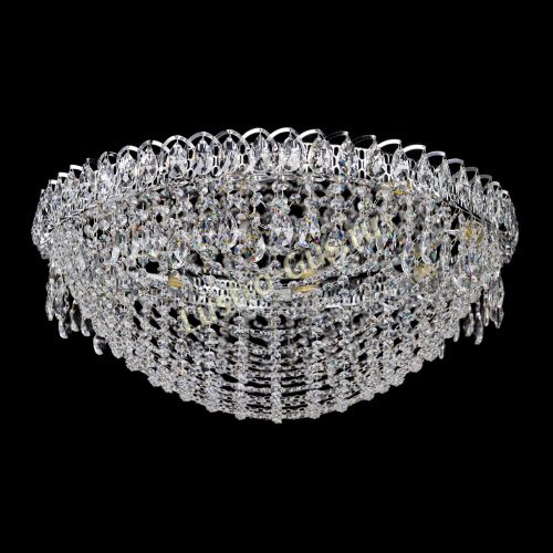 Люстра Жасмин Сетка 700 мм в Новокузнецке Гусь Хрустальный