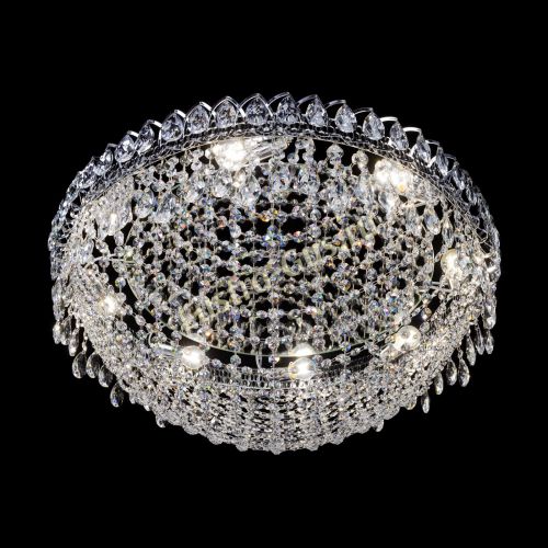 Люстра Жасмин Сетка 700 мм в Новокузнецке Гусь Хрустальный