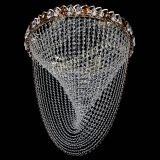 Люстра Жасмин Веер чайный, диаметр - 600 мм, цвет - золото, Люстры Гусь Хрустальный Люстра Жасмин Веер чайный, диаметр - 600 мм, цвет - золото, Люстры Гусь Хрустальный