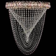 Люстра Жасмин Веер розовая