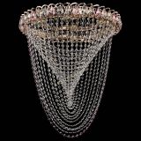 Люстра Жасмин Веер розовая, диаметр - 600 мм, цвет - золото, Люстры Гусь Хрустальный Люстра Жасмин Веер розовая, диаметр - 600 мм, цвет - золото, Люстры Гусь Хрустальный