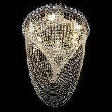 юстра Жасмин Веер, диаметр - 600 мм, цвет - серебро, Люстры Гусь Хрустальный юстра Жасмин Веер, диаметр - 600 мм, цвет - серебро, Люстры Гусь Хрустальный