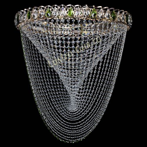 Люстра Жасмин Веер зеленый в Новокузнецке Люстра Жасмин Веер зеленый в Новокузнецке