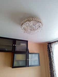 Люстра Жасмин Сетка в Новокузнецке отзыв и фото покупателя