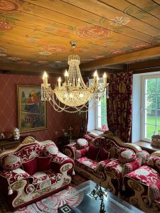 Люстра Елизавета №13 Купол в Новокузнецке отзыв и фото покупателя