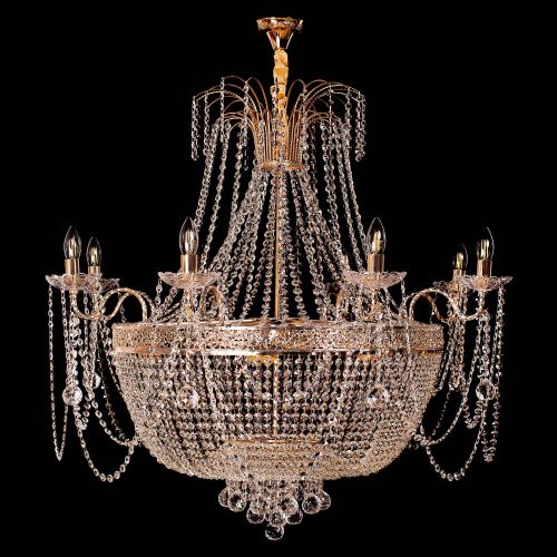 Люстра Валенсия №10 - 16 ламп рожковая в Новокузнецке Люстра Валенсия №10 - 16 ламп рожковая в Новокузнецке