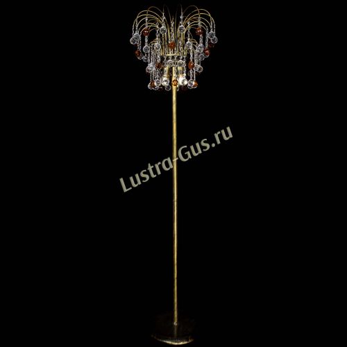 Торшер Агата шар под бронзу Чайный в Новокузнецке Гусь Хрустальный